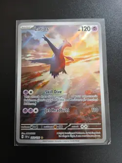 Pokemon Latios TCG Card 203/191 Sv08 Surging Sparks Holo, Mint/Near Mint - Image 1