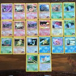 Pokemon TCG Gym Heroes Unlimited Non- Holo Lot . 20 Cards.. - Image 1
