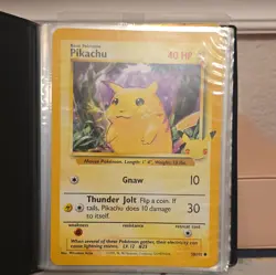 Pokemon TCG 25th Anniversary Binder Lot 15 English Promo Holo/Foil Pikachu - Image 2