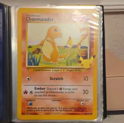 Pokemon TCG 25th Anniversary Binder Lot 15 English Promo Holo/Foil Pikachu - Image 3