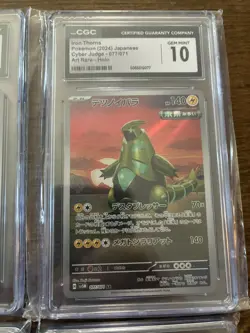 💎 ALL GEM 10 CGC Pokemon TCG Lot Of 6 ART Rare Graded Cards. AR Iron thorns, et - Image 2