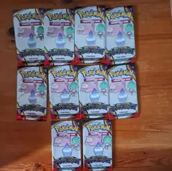 Pokemon TCG Mega Evolution Pitch Black Fun Pack Lot - 10 Packs (English) - Image 1