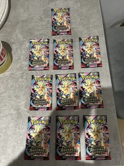 Pokemon TCG | Ascended Heroes Booster Pack | Bundle (x10 Packs) | Trusted Seller - Image 1