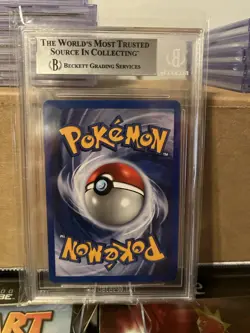Pokemon TCG 2001 Black Star Promo #35 Pichu Reverse Holo BGS 8.5 w/ Swirl - Image 2