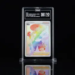 Pokemon Rebel Clash Milo 201/192 Secret Rainbow Rare TAG 10 Gem Mint - Image 1