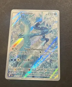 2025 POKEMON SCARLET & VIOLET JOURNEY TOGETHER ARTICUNO ILLUSTRATION RARE! - Image 2