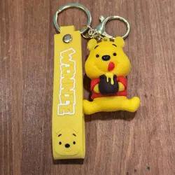 Disney Winnie the Pooh Card Holder Coin Purse & Keychain Set NWT Hunny Wallet - Image 2