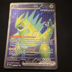 The Pokemon Company Pokemon TCG Twilight Masquerade Iron Thorns ex 196/167 - Image 1