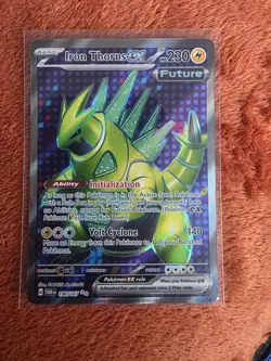 Pokemon - Iron Thorns ex - 196/167 - SV Twilight Masquerade - Full Art Card - Image 1