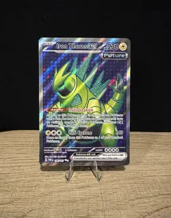 Pokemon TCG Iron Thorns ex 196/167 Twilight Masquerade SV Ultra Rare - Image 1