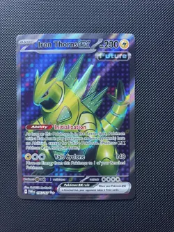 Iron Thorns EX 196/167 - Twilight Masquerade - Ultra Rare Full Art - Near Mint - Image 1