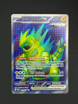Iron Thorns ex - 196/167 - Twilight Masquerade - Pokemon Card TCG - Image 1