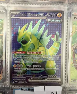 Iron Thorns ex 196/167 Sv06 Twilight Masquerade Ultra Rare Full Art Holo - Image 1