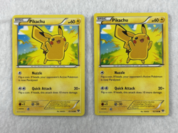 Pokemon TCG Lot 13 Cards Reverse Holo Pikachu + 7 Poison Burn Markers Preowned - Image 3