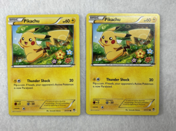 Pokemon TCG Lot 13 Cards Reverse Holo Pikachu + 7 Poison Burn Markers Preowned - Image 4
