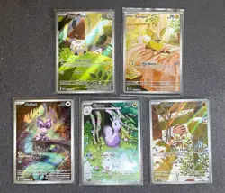 Pokemon TCG 5-Card Lot Holo Full Art Togedemaru,Yamper,Noibat,Sliggoo,Swinub - Image 1