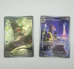 Nintendo Pokemon TCG Chespin 087/086 & Watchog 097/086 SV 2-Card Lot - Image 1