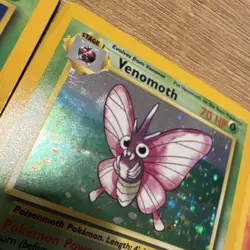 Pokemon TCG 3 - Card Lot Nidoqueen Venomoth Magmar English 1999 - Image 3