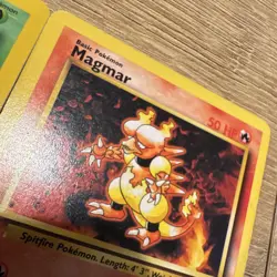 Pokemon TCG 3 - Card Lot Nidoqueen Venomoth Magmar English 1999 - Image 4