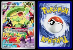 LUDICOLO 095/094 ILLUSTRATION RARE PHANTASMAL FLAMES POKEMON HOLO NM - Image 3