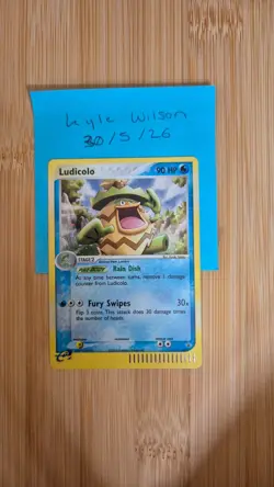 Ludicolo Pokemon Promo Black Star Promo #20 - Image 1