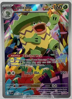 Ludicolo 95/94 IR - PokemonTCG ME: Phantasmal Flames - Image 1