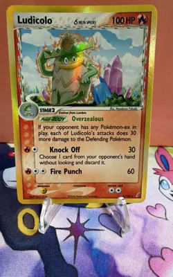 Ludicolo (Delta Species) 6/100 Crystal Guardians Reverse Holo - Image 1