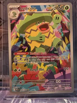 Nintendo Pokemon TCG Ludicolo 095/094 Full Art Holo Rare ENG 2025 - Image 1