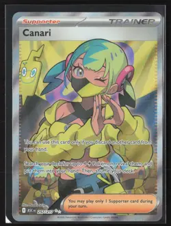 Canari 257/217 Ultra Rare Ascended Heroes Pokemon Holo Near Mint - Image 1