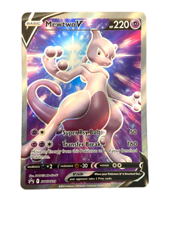 Mewtwo V SWSH229 Holo Promo Sword & Shield Promo Pokemon Near Mint NM B1 - Image 1