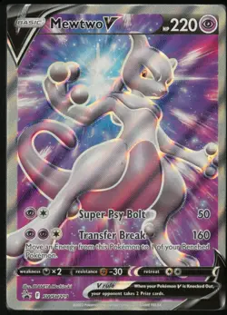 Mewtwo V SWSH229 Holo Promo Sword & Shield Promo Pokemon Near Mint OC - Image 1