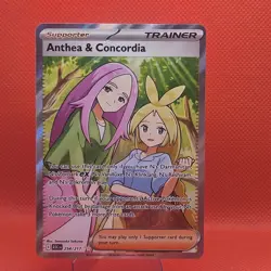 Anthea & Concordia 254/217 Ultra Rare Ascended Heroes Pokemon Holo Near Mint - Image 1
