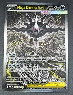 Pokemon TCG Mega Darkrai EX PBL Full Art Holo Rare 116/084 EN 2026 HP 280 - Image 1