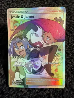 Pokemon Hidden Fates Jessie & James (Full Art) 68/68 - Image 1