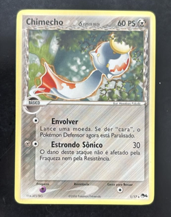 Pokemon TCG - 2006 Chimecho #1/17 POP SERIES 4 Rare - Portuguese - Image 1