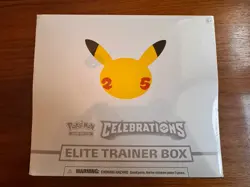 Pokemon Celebrations Elite Trainer Box ETB NEW Sealed 820650809439 - Image 1