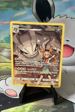 Pokemon TCG Steelix 247/236 Full Art Cosmic Eclipse Near Mint Condition - Image 1