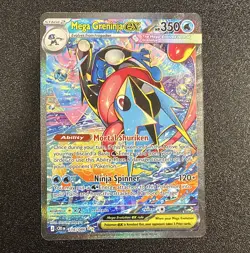 Pokemon TCG Chaos Rising Mega Greninja EX SIR 116/086 - Image 1