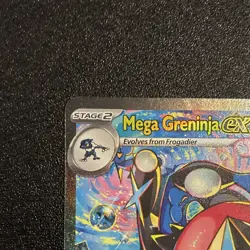 Pokemon TCG Chaos Rising Mega Greninja EX SIR 116/086 - Image 3