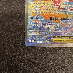 Pokemon TCG Chaos Rising Mega Greninja EX SIR 116/086 - Image 5