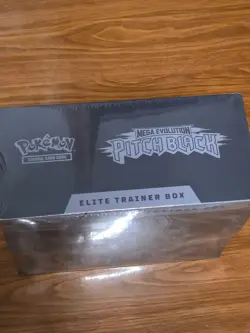 Pokemon Mega Evolution Pitch Black Elite Trainer Box Factory Sealed New etb - Image 3