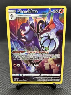 Pokemon TCG Chandelure Lost Origin Trainer Gallery Tg04/Tg30 Holo Ultra Rare - Image 1