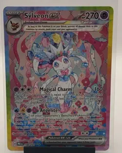 The Pokemon Company Sylveon ex 156/131 SV Prismatic Evolutions Full Art Holo SIR - Image 1