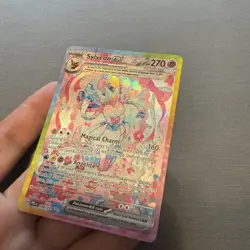 The Pokemon Company Sylveon ex 156/131 SV Prismatic Evolutions Full Art Holo SIR - Image 2