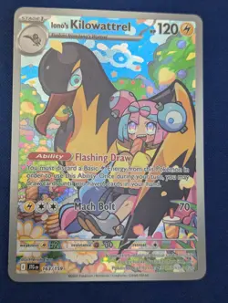 Iono's Kilowattrel 163/159 Sv09: Journey Together Holo U91 - Image 1