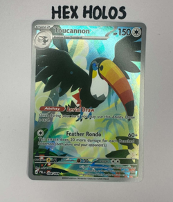 Toucannon 094/084 Pitch Black Illustration Rare Full Art Pokemon TCG NM - Image 1