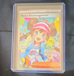 Pokemon TCG Rosa's Encouragement 123/088 Secret Rare Full Art Foil JP 2020 - Image 1