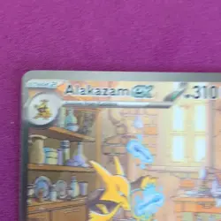 ​Alakazam ex 201/165 Scarlet Violet 151 Special Illustration Rare Pokemon NM - Image 2