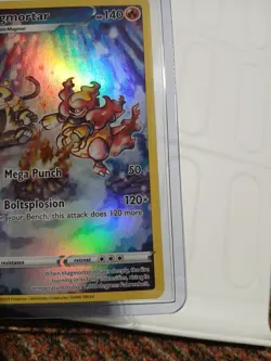 Pokemon TCG Magmortar Crown Zenith: Galarian Gallery GG03/GG70 Holo Holo Rare NM - Image 2
