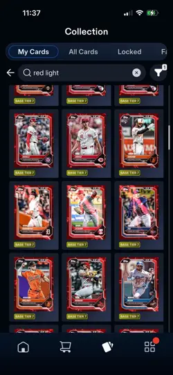 [DIGITAL] 2026 TIER 7 Red LIGHTNING BASE LOT 100 CARD TOPPS BUNT Yordan - Image 4